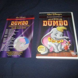 Walt Disney's Dumbo (DVD, 2001, 60th Anniversary Edition, Canadian Edition)